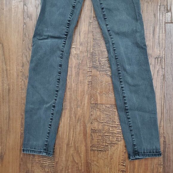 MADEWELL High Rise Skinny Jeans Gray 24 - Picture 4 of 10